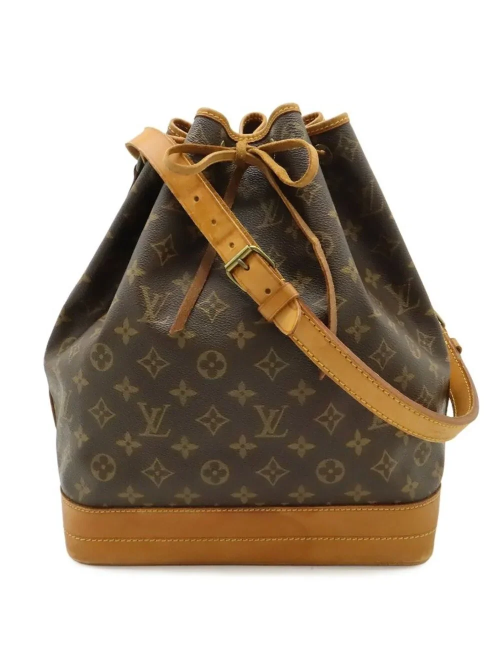 Louis Vuitton Monogram Noe Shoulder Bag Semi Drawstring Malletie